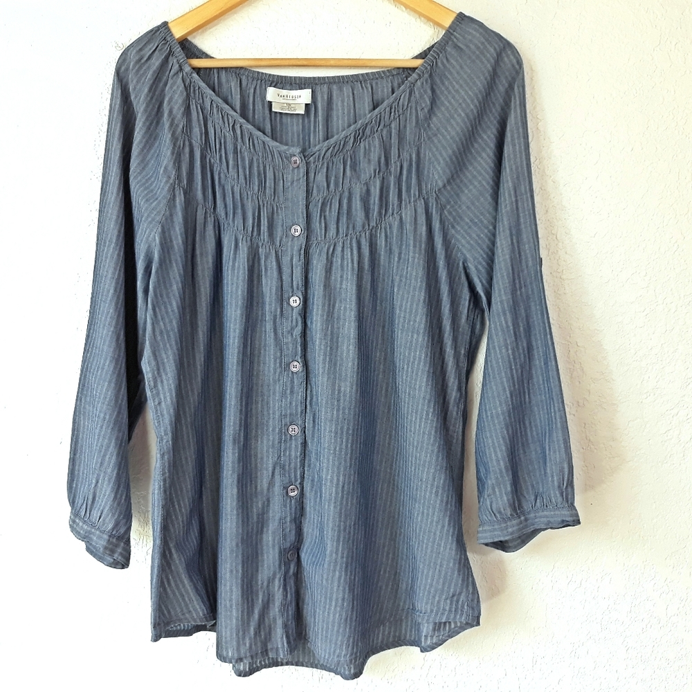 Van Heusen Peasant Blouse